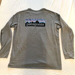 Patagonia Men's Grey Long Sleeve Shirt - XXL